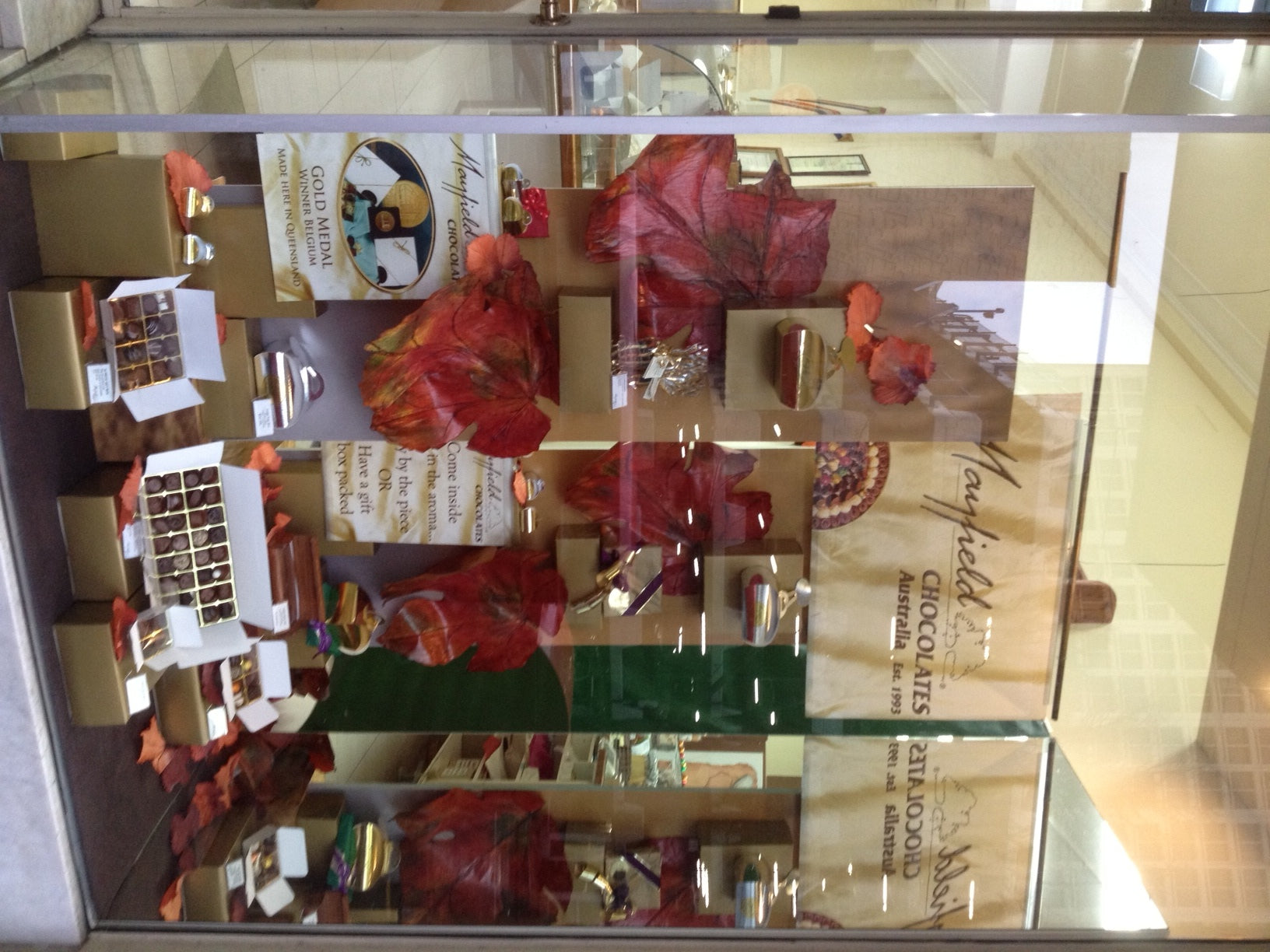Brisbane's most delicious Chocolates and Visual Merchandising to match. Thank you Mark Reese.